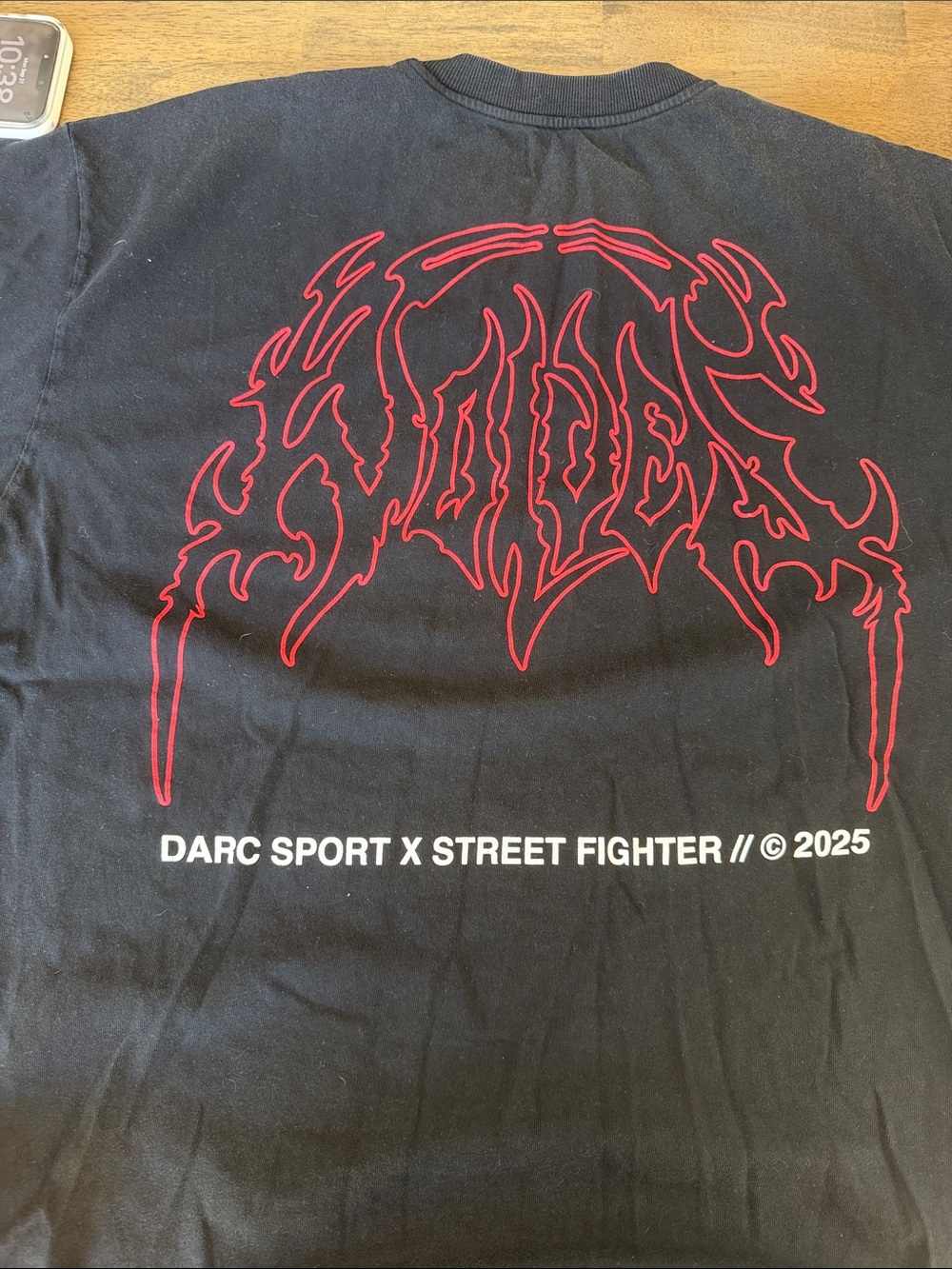 Darc Sport x Street Fighter Akuma Premium Oversized Tee - Picture 3 of 4